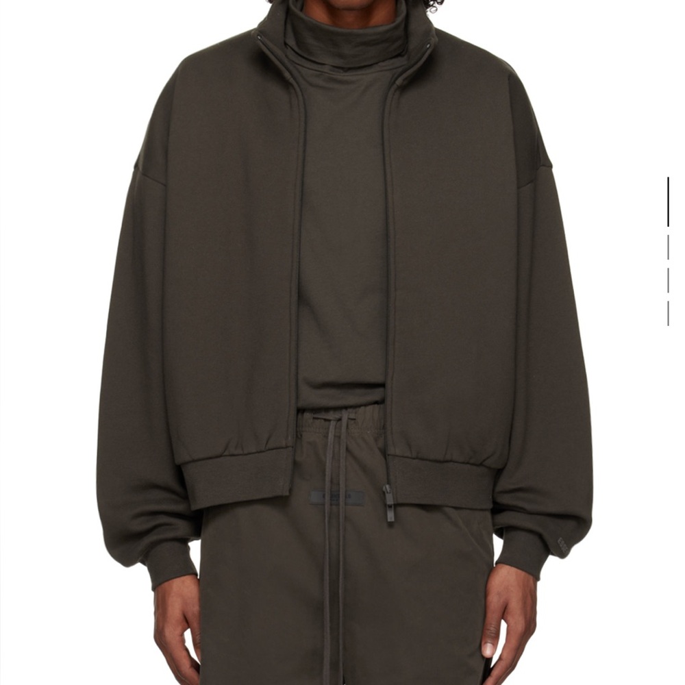 Essentials Dark Brown Hoodie